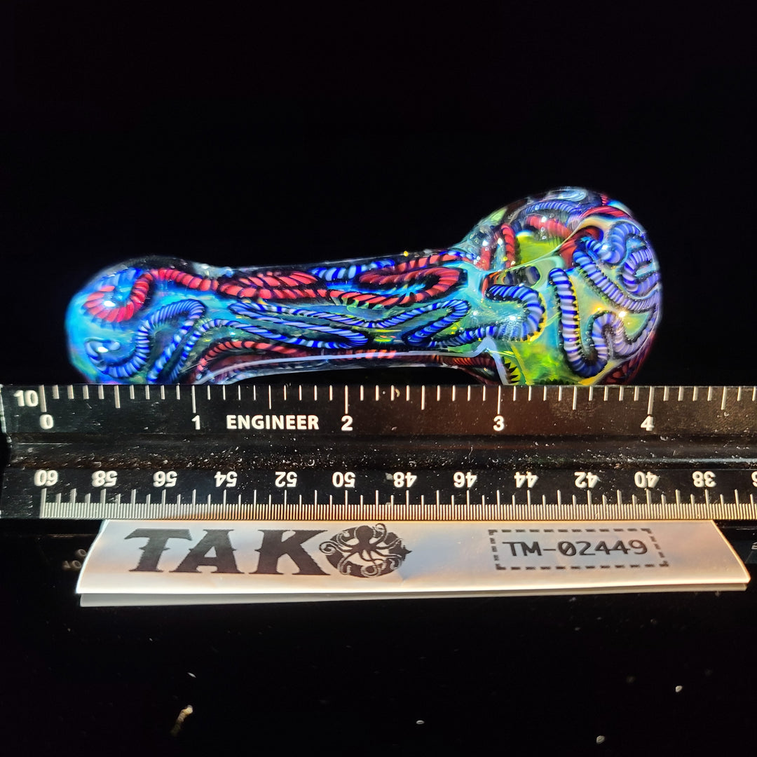 Super Chunky Inside Out Spoon Glass Pipe Tiny Mike   