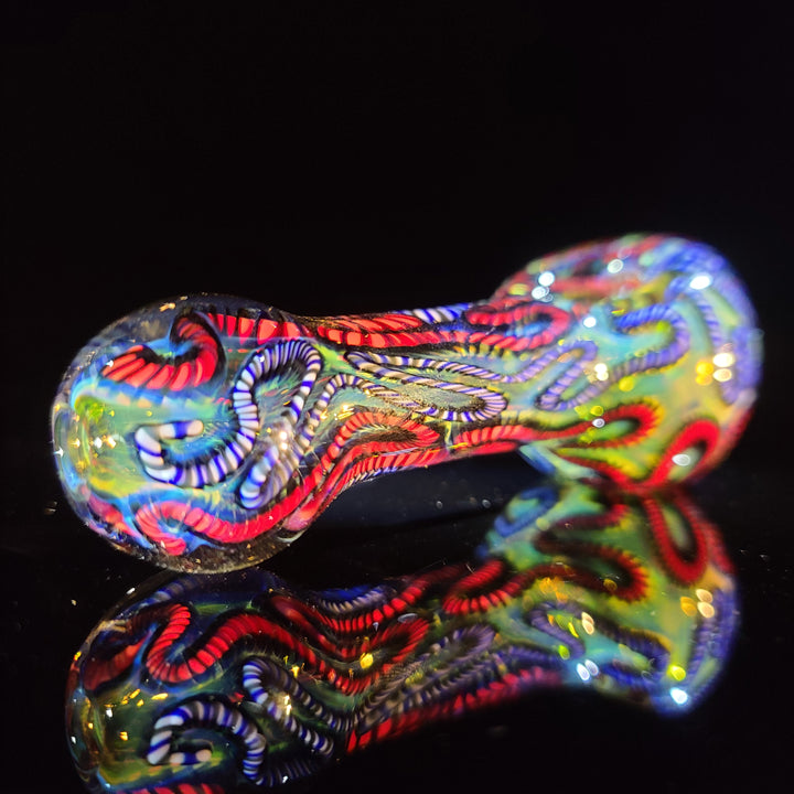 Super Chunky Inside Out Spoon Glass Pipe Tiny Mike   