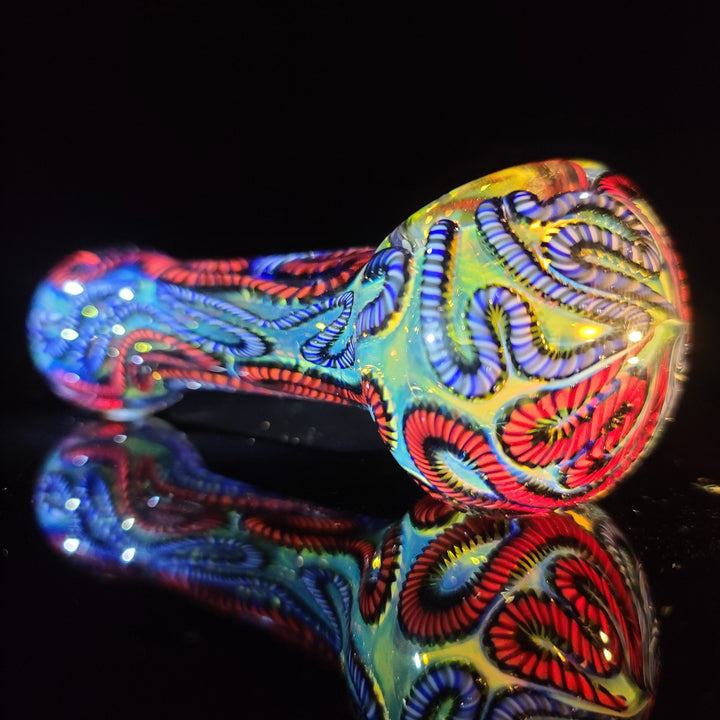 Super Chunky Inside Out Spoon Glass Pipe Tiny Mike   