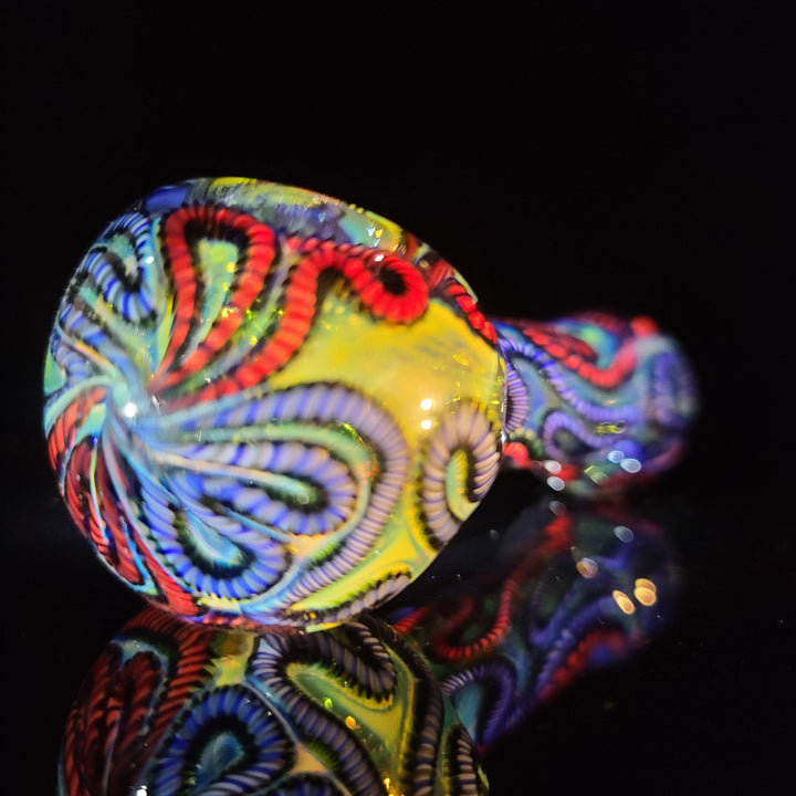 Super Chunky Inside Out Spoon Glass Pipe Tiny Mike   