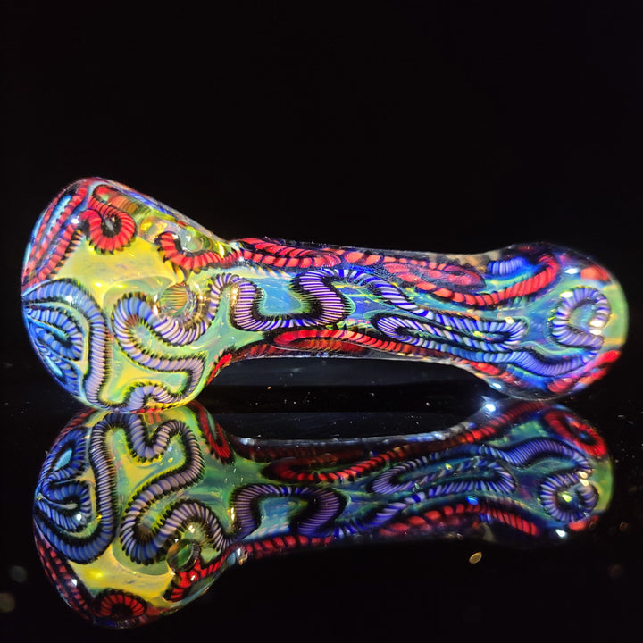 Super Chunky Inside Out Spoon Glass Pipe Tiny Mike   