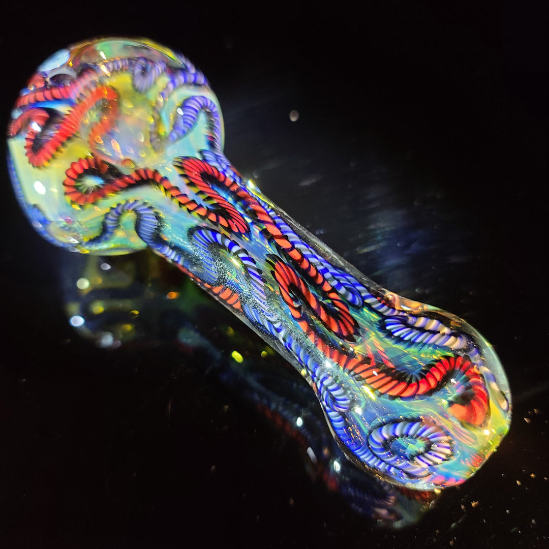 Super Chunky Inside Out Spoon Glass Pipe Tiny Mike   