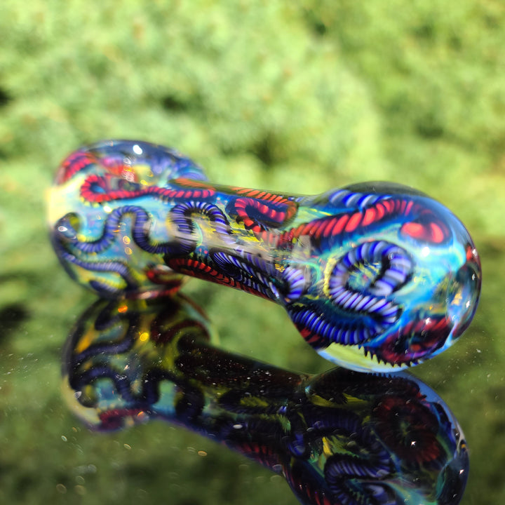 Super Chunky Inside Out Spoon Glass Pipe Tiny Mike   