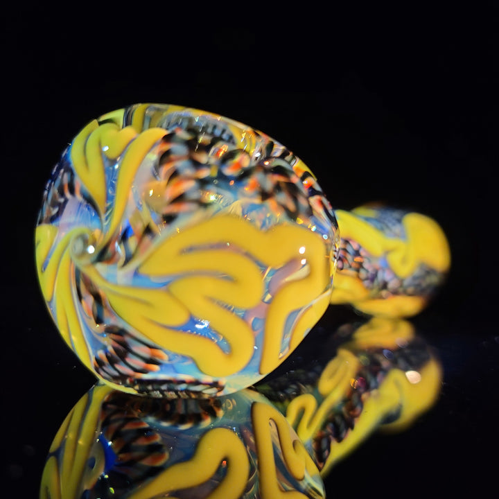 Super Chunky Inside Out Spoon Glass Pipe Tiny Mike   