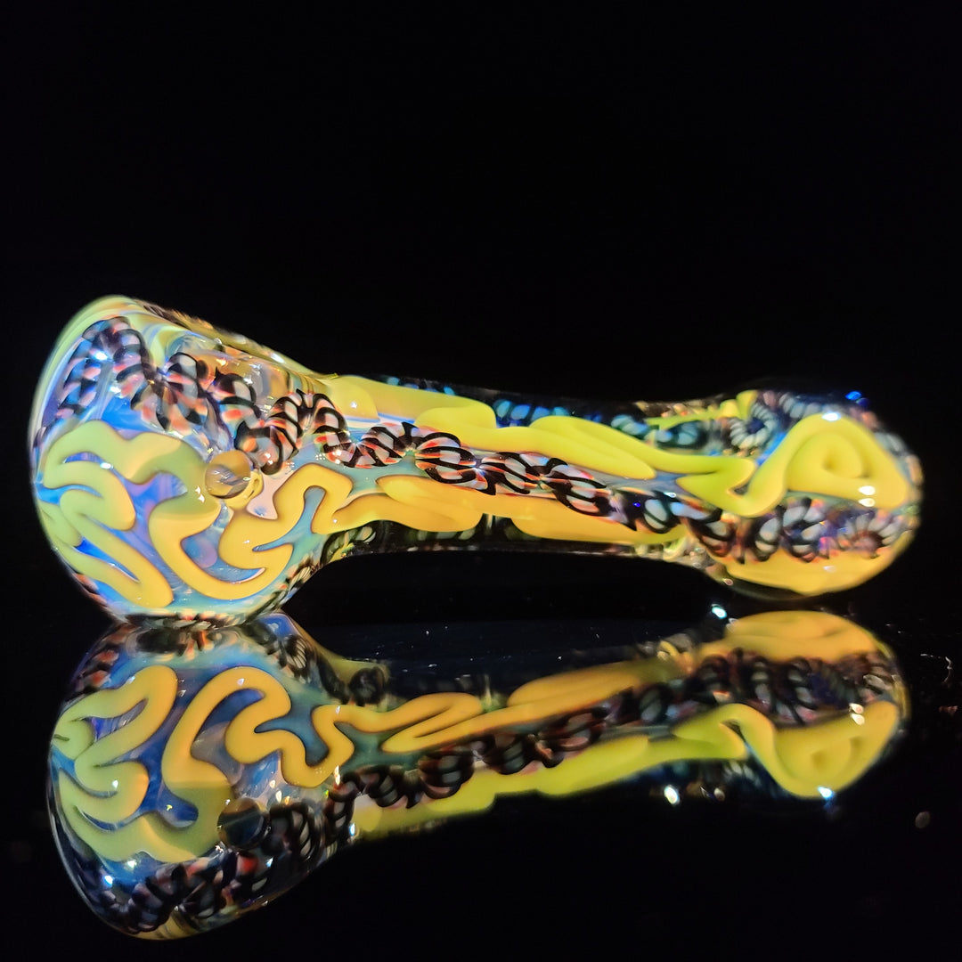 Super Chunky Inside Out Spoon Glass Pipe Tiny Mike   