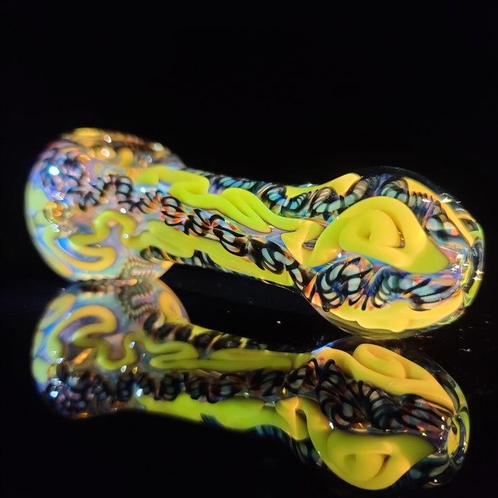 Super Chunky Inside Out Spoon Glass Pipe Tiny Mike   