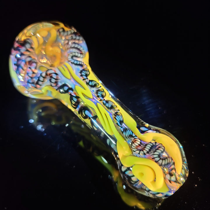 Super Chunky Inside Out Spoon Glass Pipe Tiny Mike   