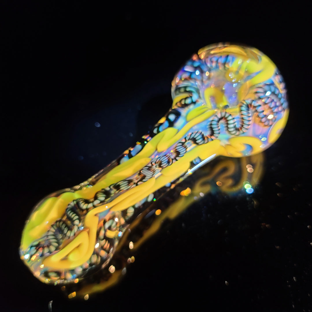 Super Chunky Inside Out Spoon Glass Pipe Tiny Mike   