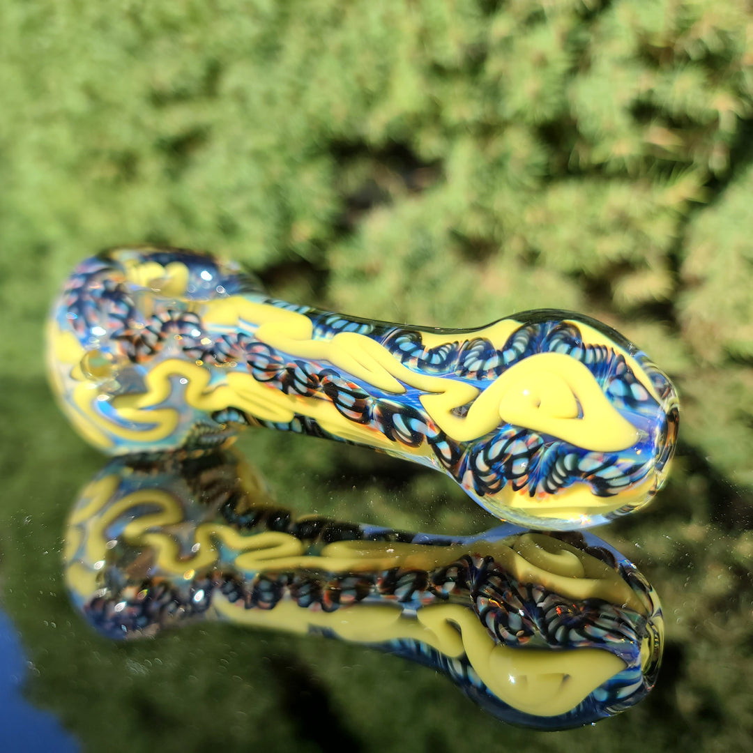 Super Chunky Inside Out Spoon Glass Pipe Tiny Mike   