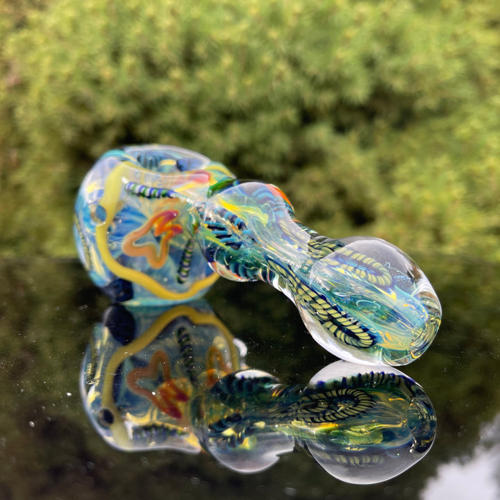 Droopy Inside Out Hammer Glass Pipe Tiny Mike   