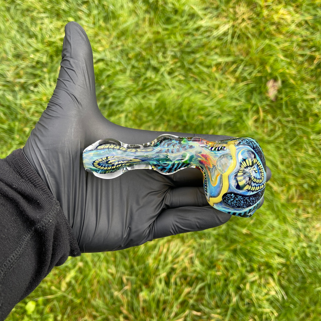 Droopy Inside Out Hammer Glass Pipe Tiny Mike   