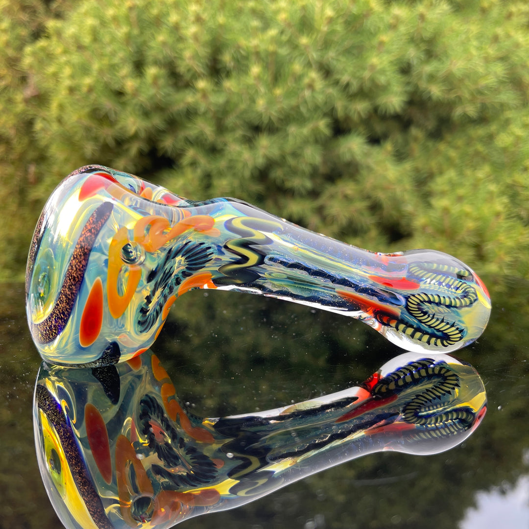 Droopy Inside Out Hammer Glass Pipe Tiny Mike   