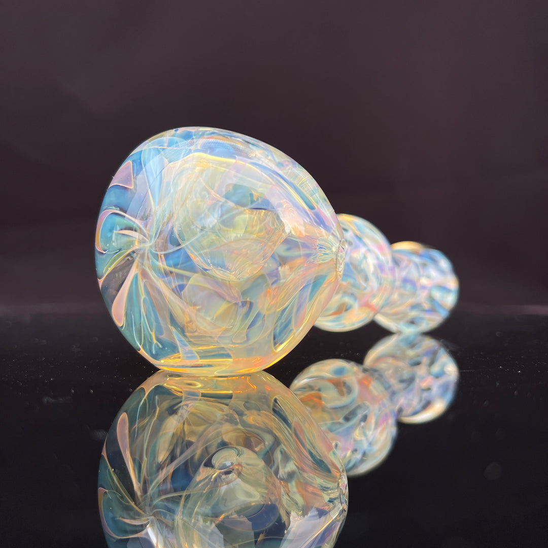 Large Ghost Flame Maria Pipe Glass Pipe Tiny Mike   