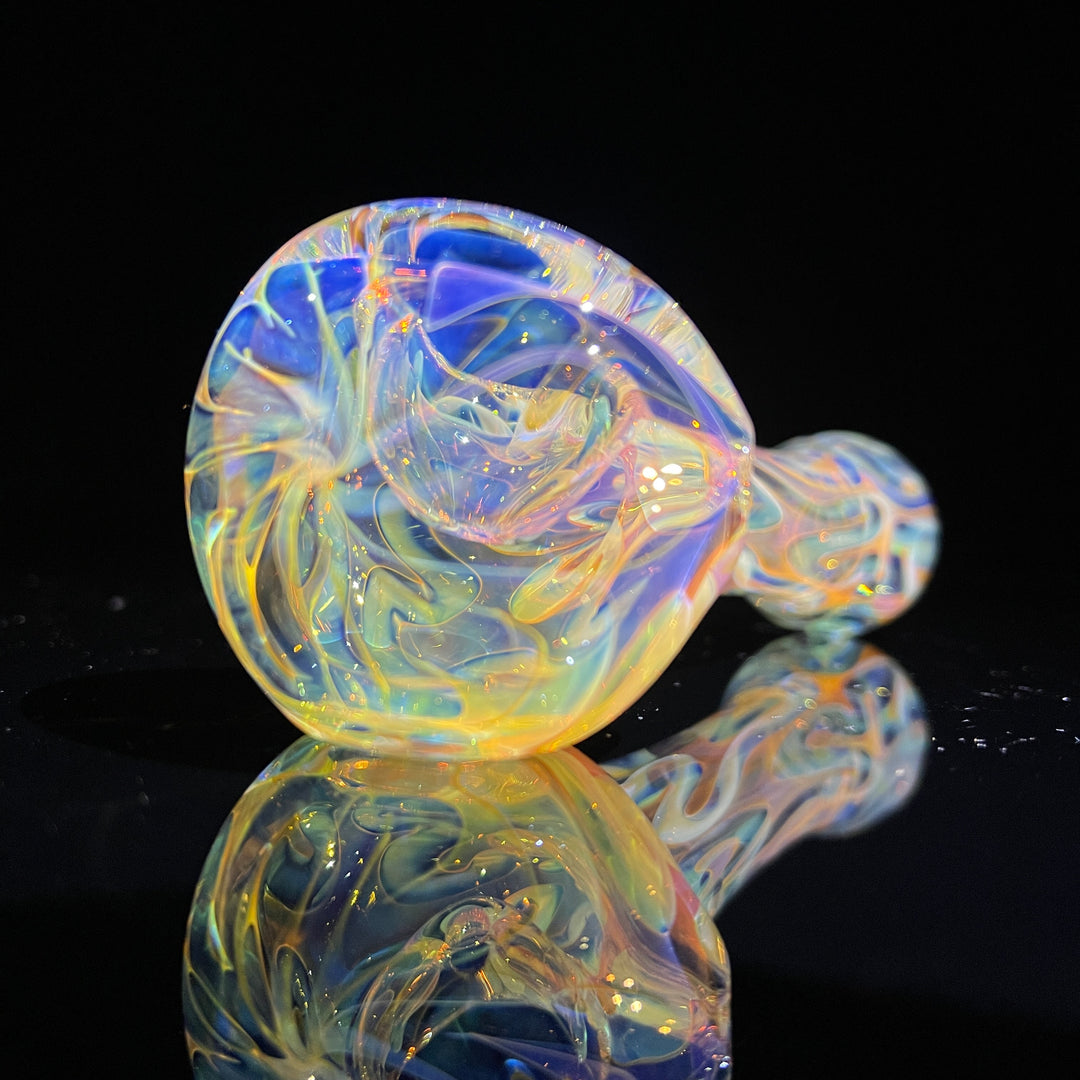 Large Ghost Flame Pipe Glass Pipe Tiny Mike   