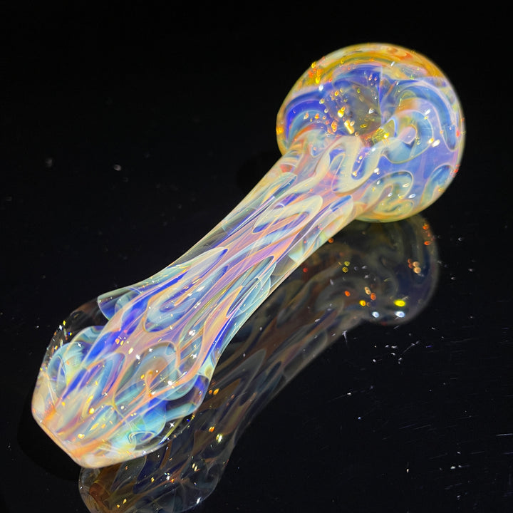 Large Ghost Flame Pipe Glass Pipe Tiny Mike   