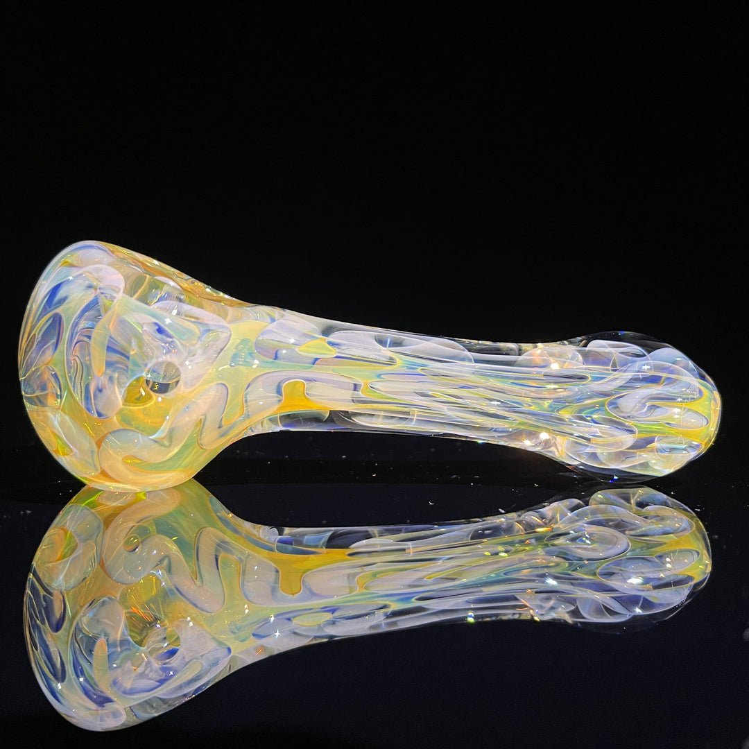 Large Ghost Flame Pipe Glass Pipe Tiny Mike   