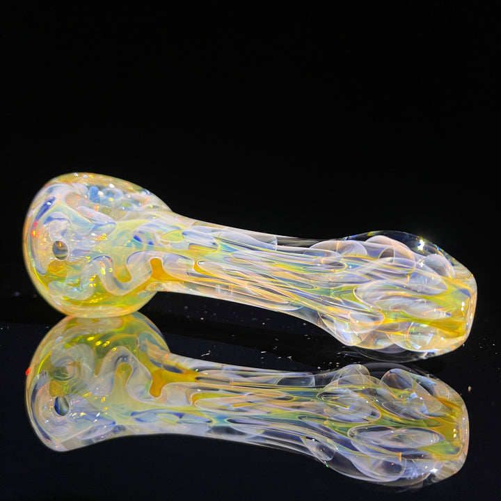 Large Ghost Flame Pipe Glass Pipe Tiny Mike   