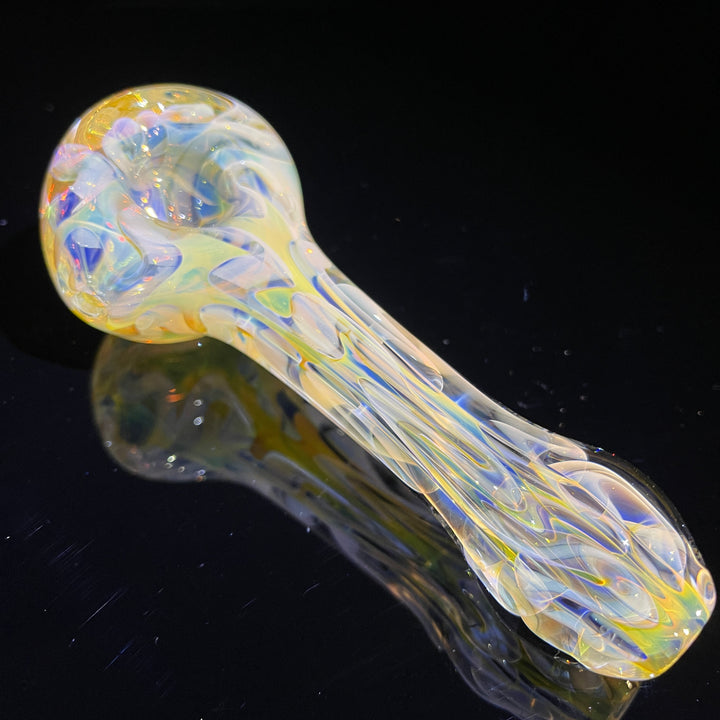 Large Ghost Flame Pipe Glass Pipe Tiny Mike   