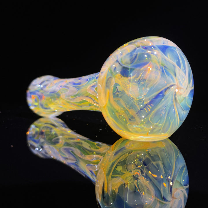 Large Ghost Flame Pipe Glass Pipe Tiny Mike   