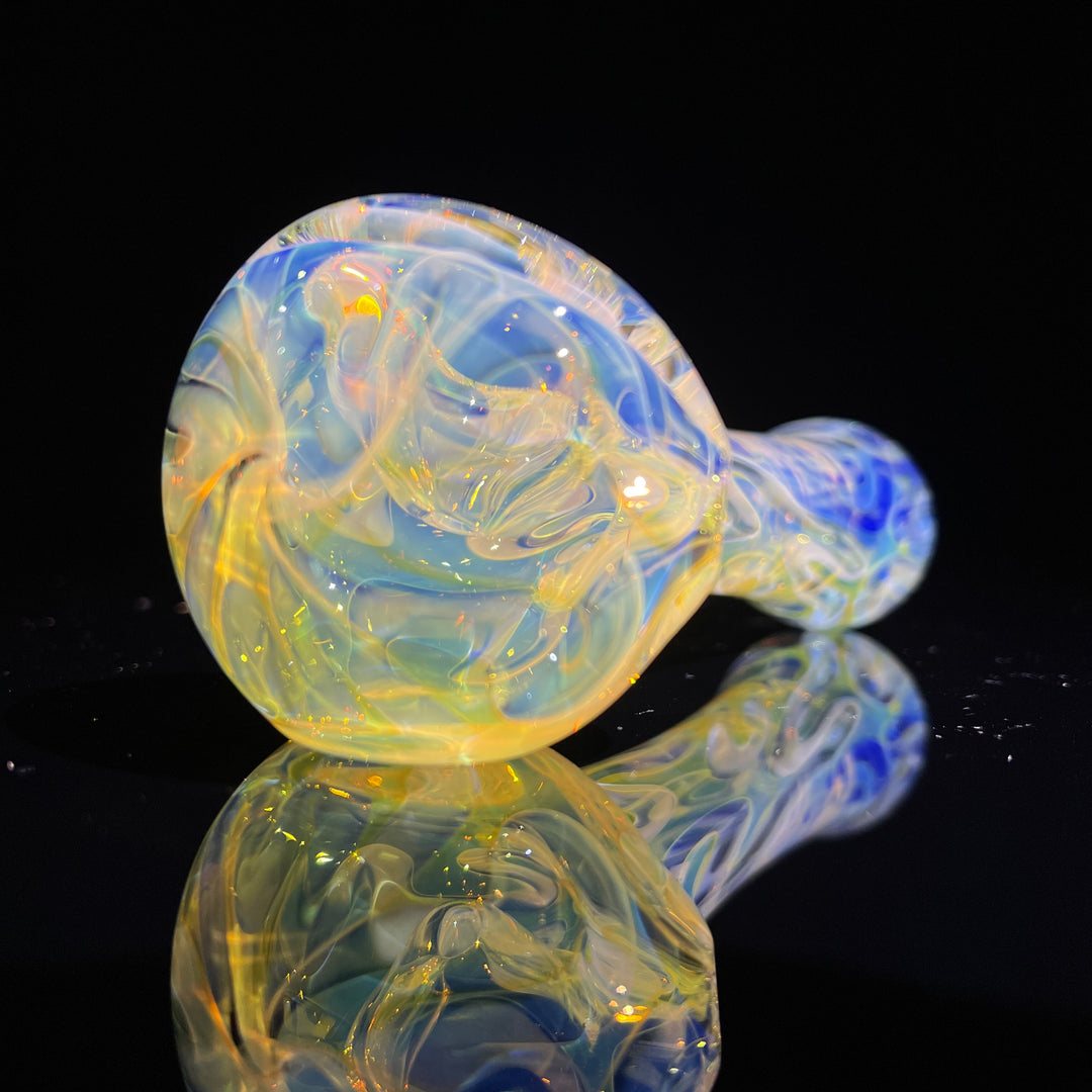 Large Ghost Flame Pipe Glass Pipe Tiny Mike   