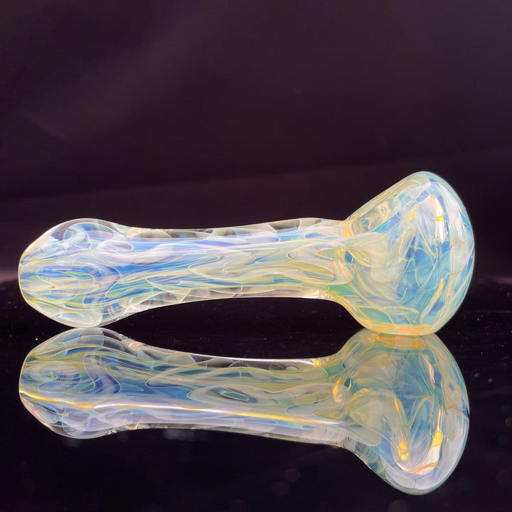 Large Ghost Flame Pipe Glass Pipe Tiny Mike   