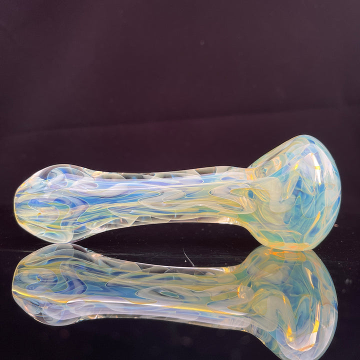 Large Ghost Flame Pipe Glass Pipe Tiny Mike   