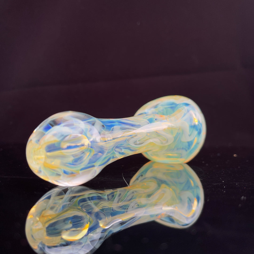 Large Ghost Flame Pipe Glass Pipe Tiny Mike   