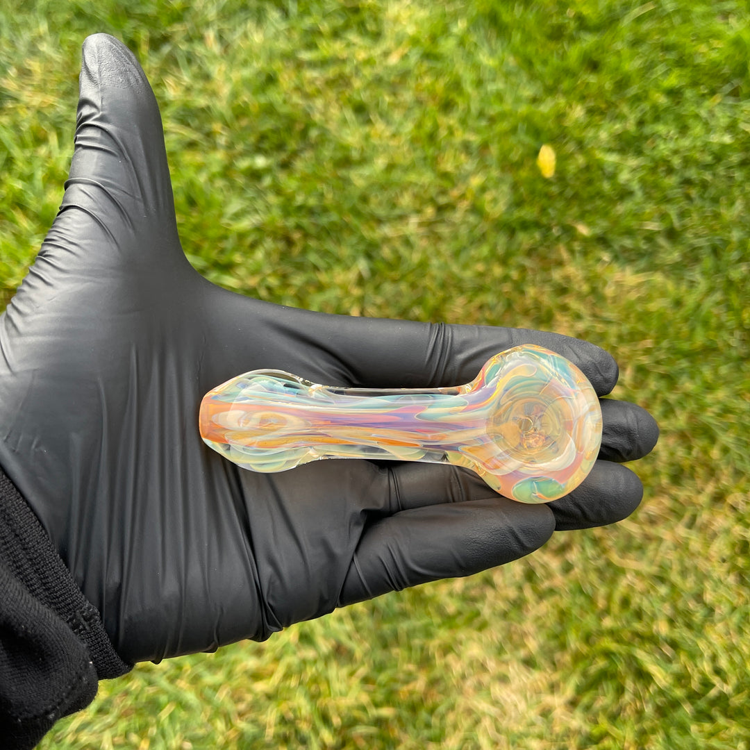 Ghost Flame Pipe Glass Pipe Tiny Mike   