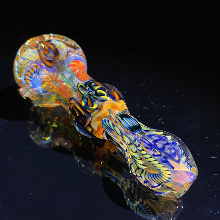 Super Chunky Inside Out Maria Spoon Glass Pipe Tiny Mike   