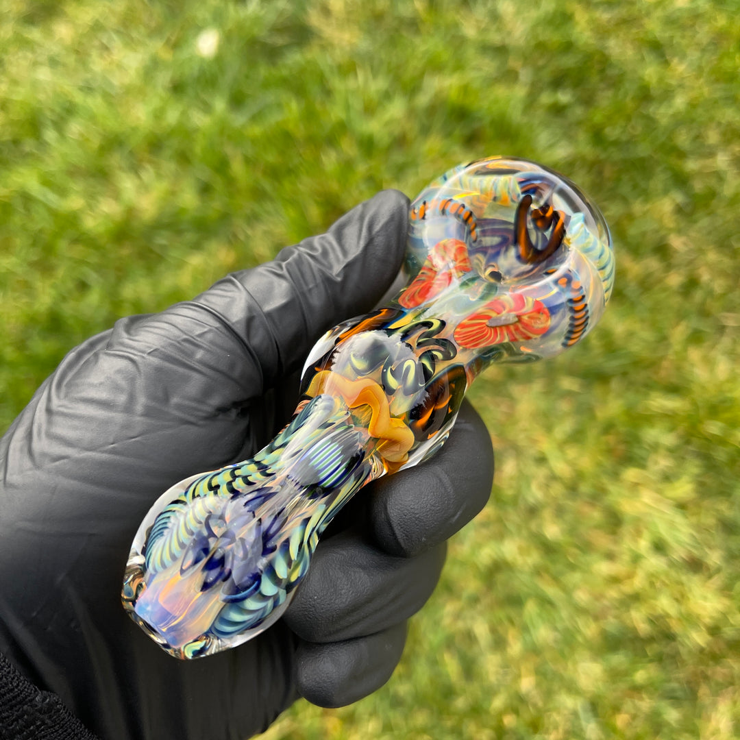 Super Chunky Inside Out Maria Spoon Glass Pipe Tiny Mike   