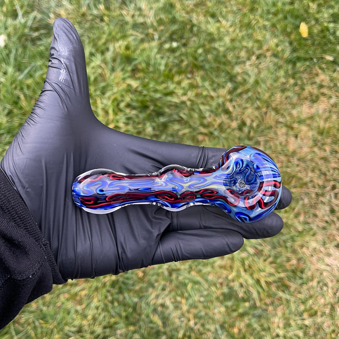 Super Chunky Inside Out Maria Spoon Glass Pipe Tiny Mike   