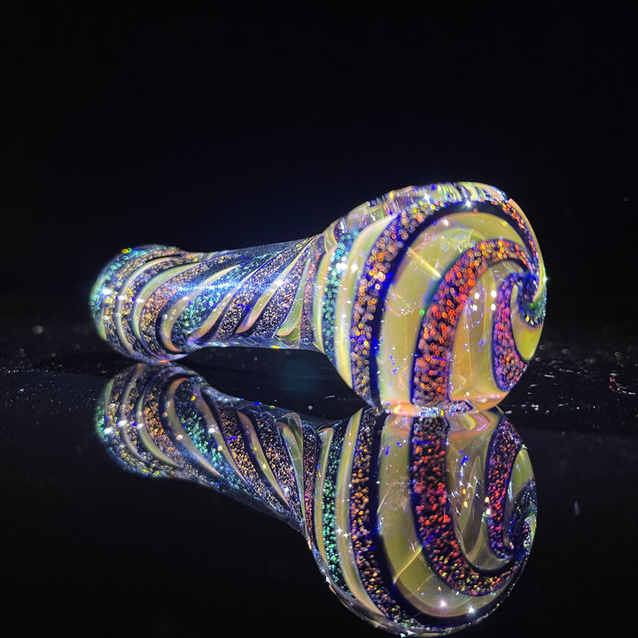 Dichro 4 Strip Glass Pipe Glass Pipe Tiny Mike   