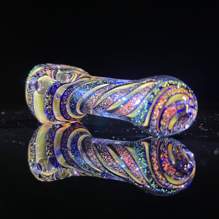 Dichro 4 Strip Glass Pipe Glass Pipe Tiny Mike   