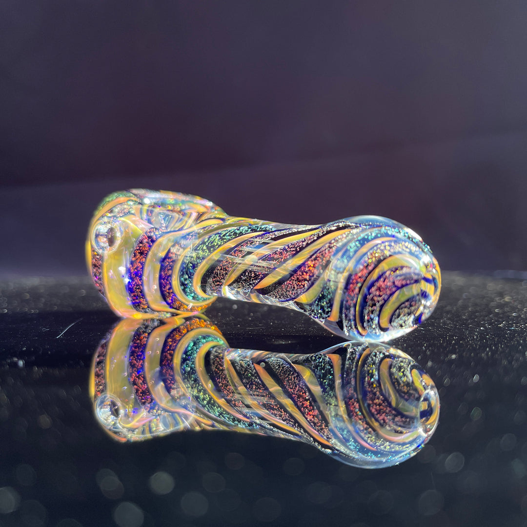 Dichro 4 Strip Glass Pipe Glass Pipe Tiny Mike   