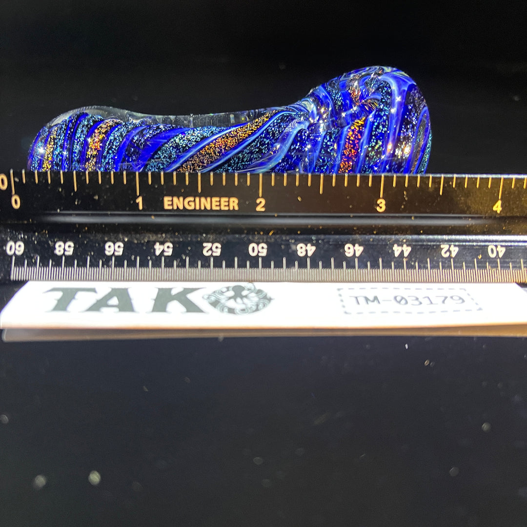 Dichro 4 Strip Pipe Glass Pipe Tiny Mike   