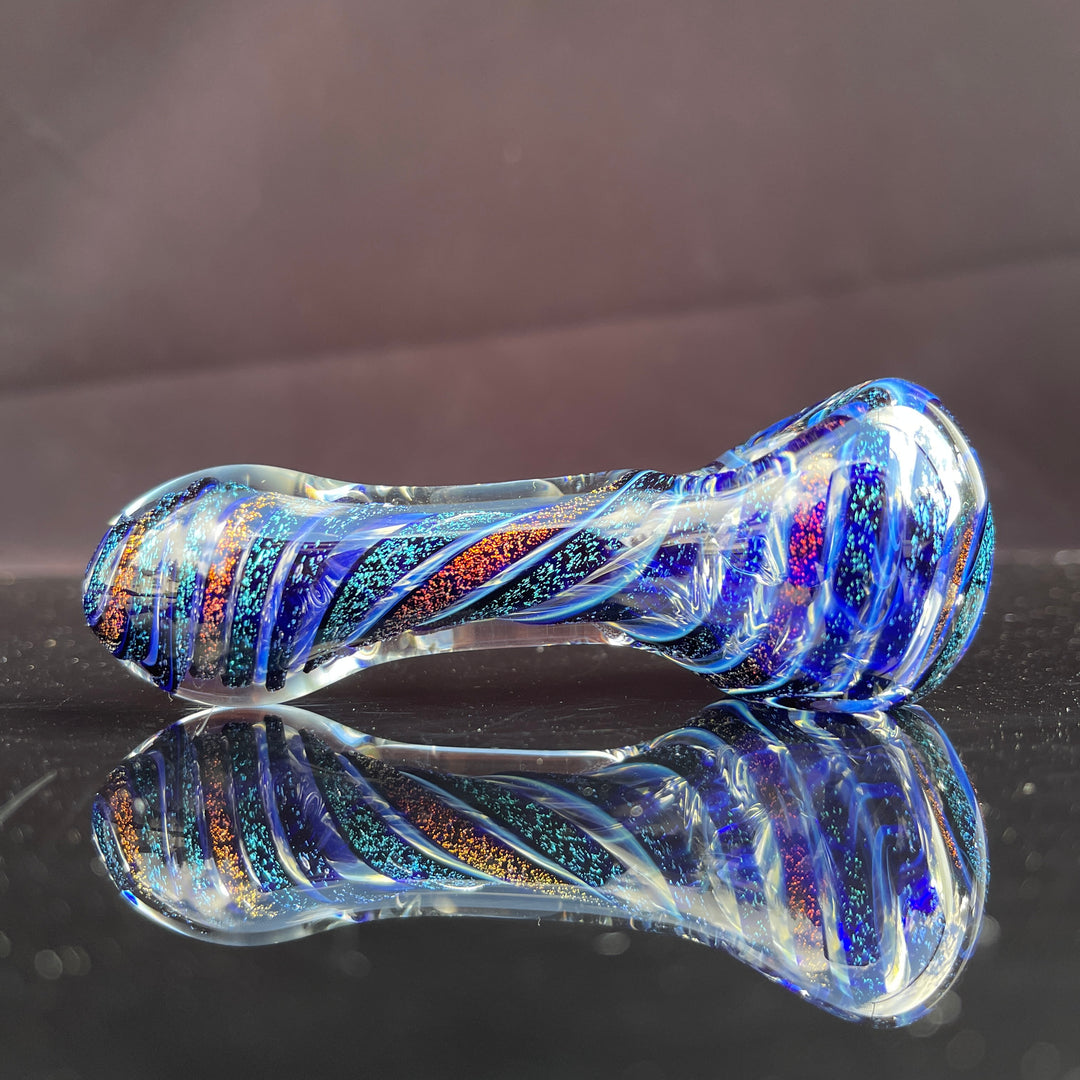 Dichro 4 Strip Pipe Glass Pipe Tiny Mike   