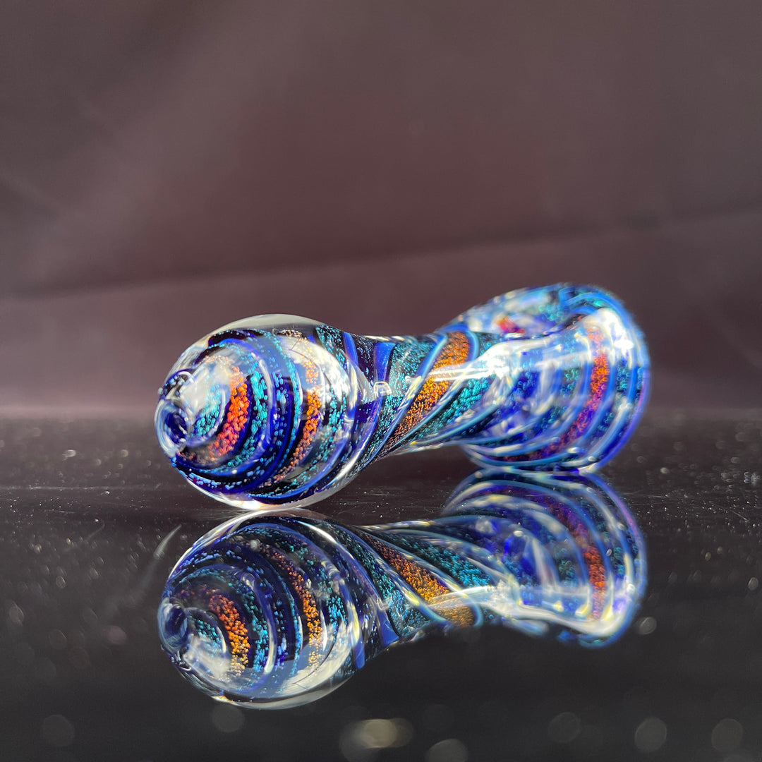 Dichro 4 Strip Pipe Glass Pipe Tiny Mike   