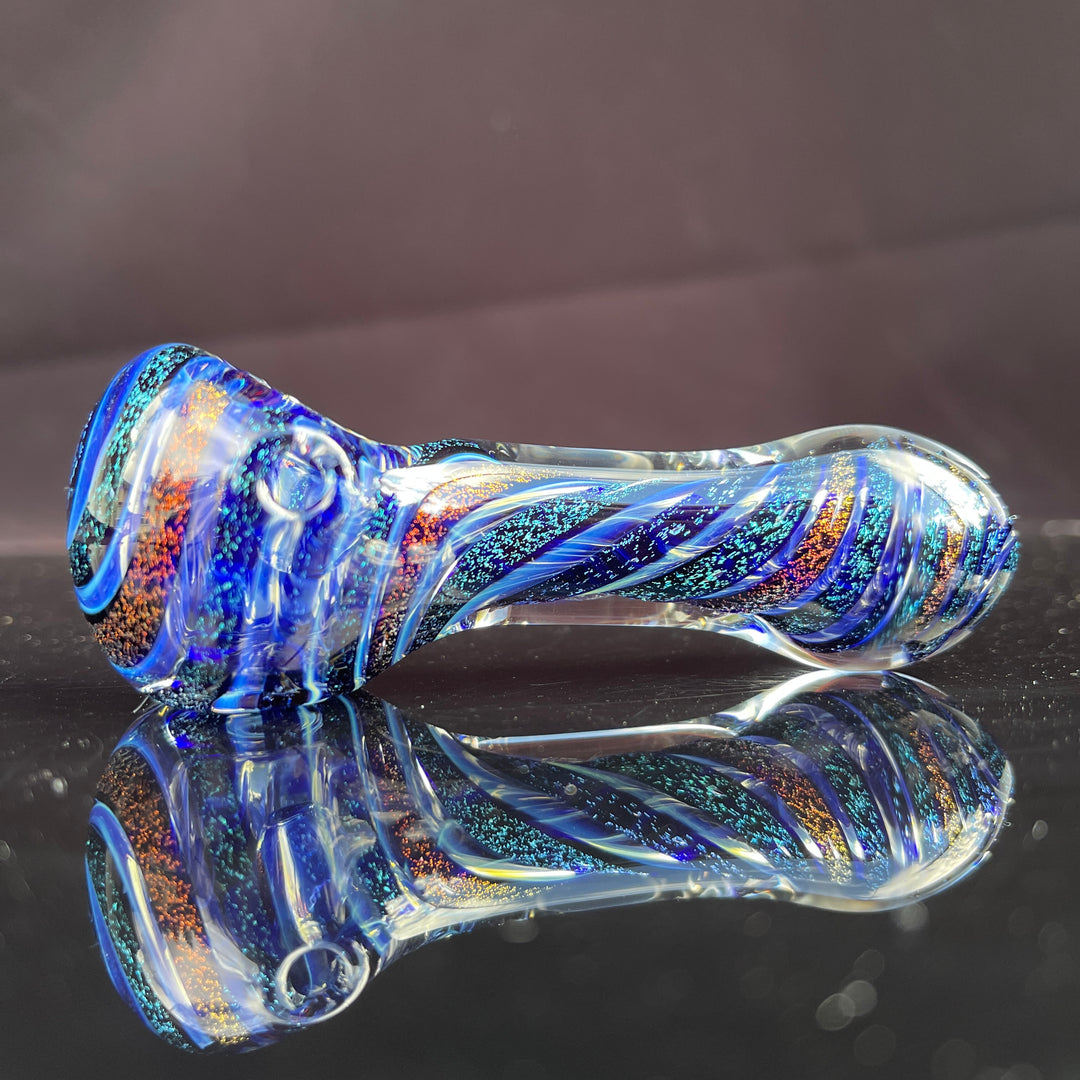 Dichro 4 Strip Pipe Glass Pipe Tiny Mike   