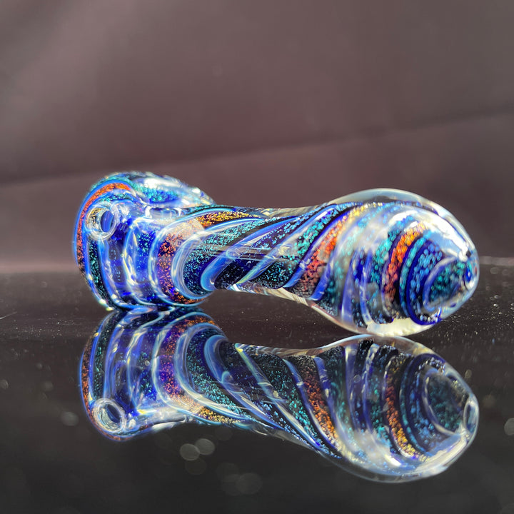 Dichro 4 Strip Pipe Glass Pipe Tiny Mike   