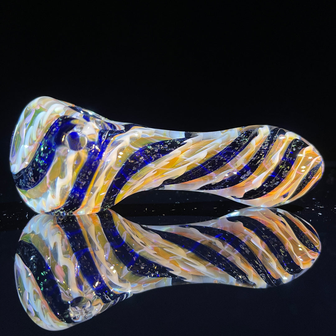 Dichro 3 Strip Pipe Glass Pipe Tiny Mike   