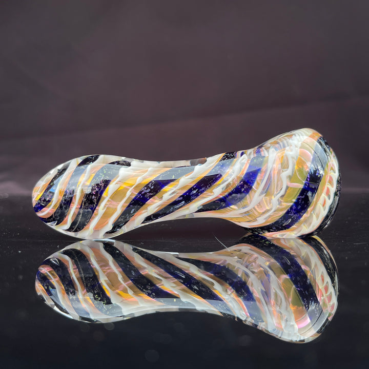 Dichro 3 Strip Pipe Glass Pipe Tiny Mike   