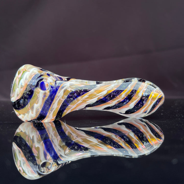 Dichro 3 Strip Pipe Glass Pipe Tiny Mike   