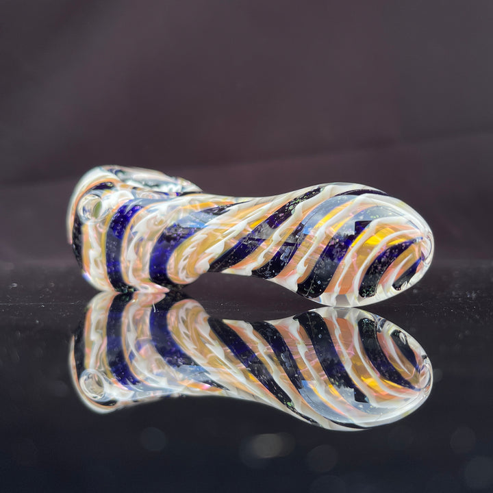 Dichro 3 Strip Pipe Glass Pipe Tiny Mike   