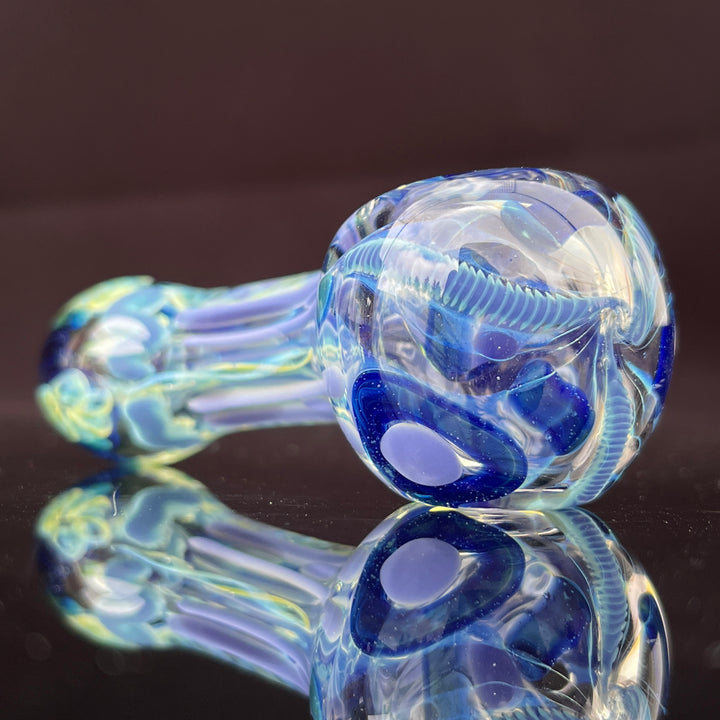 Color Inside Out Spoon Glass Pipe Tiny Mike   