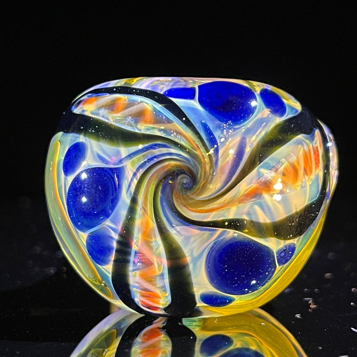 Color Inside Out Spoon Glass Pipe Tiny Mike   