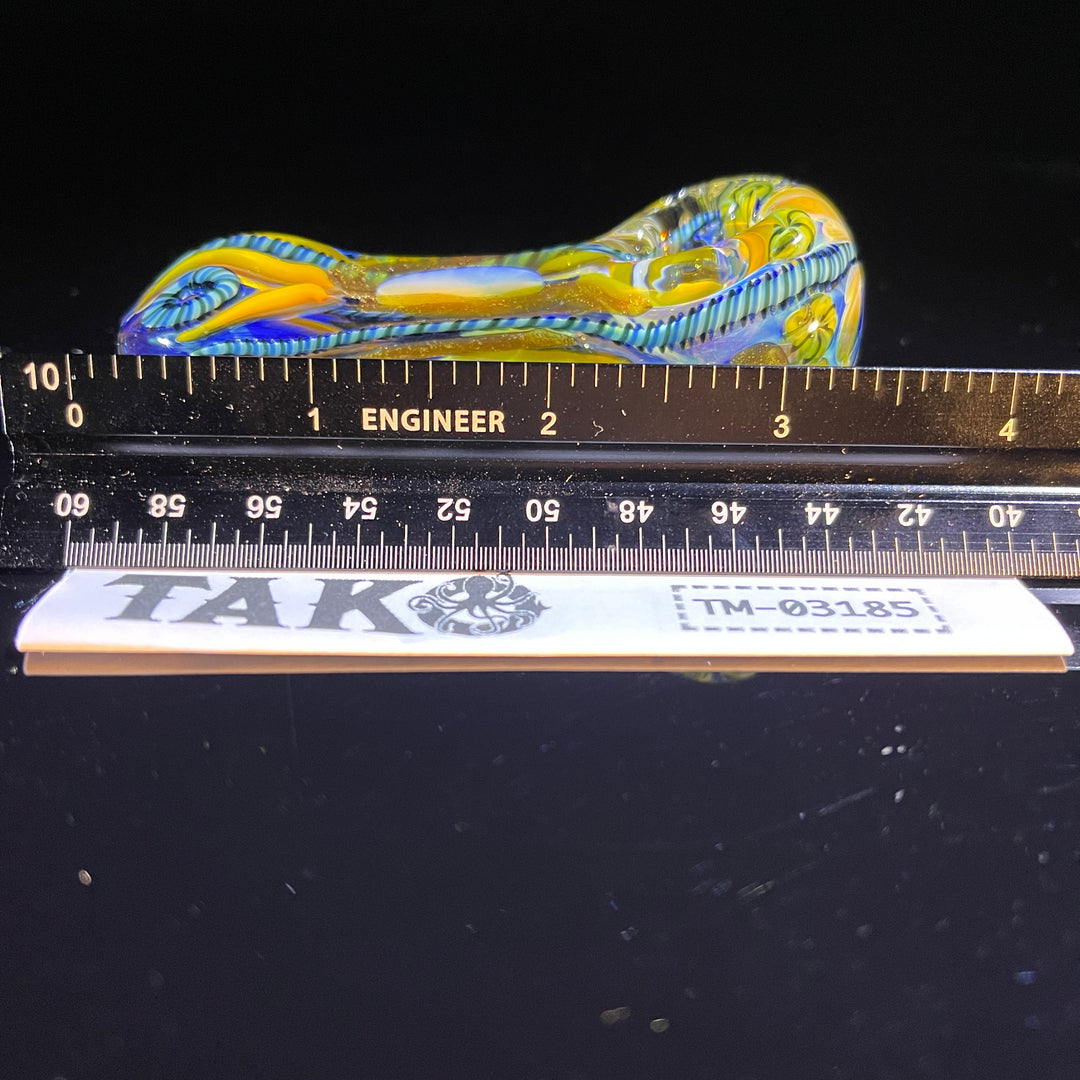 Color Inside Out Spoon Glass Pipe Tiny Mike   