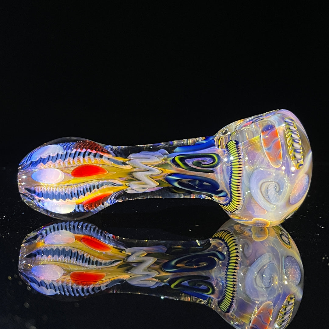 Super Chunky Inside Out Spoon Glass Pipe Tiny Mike   