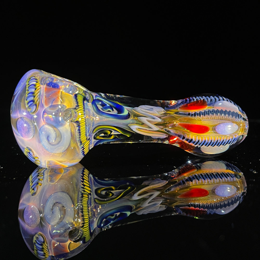 Super Chunky Inside Out Spoon Glass Pipe Tiny Mike   