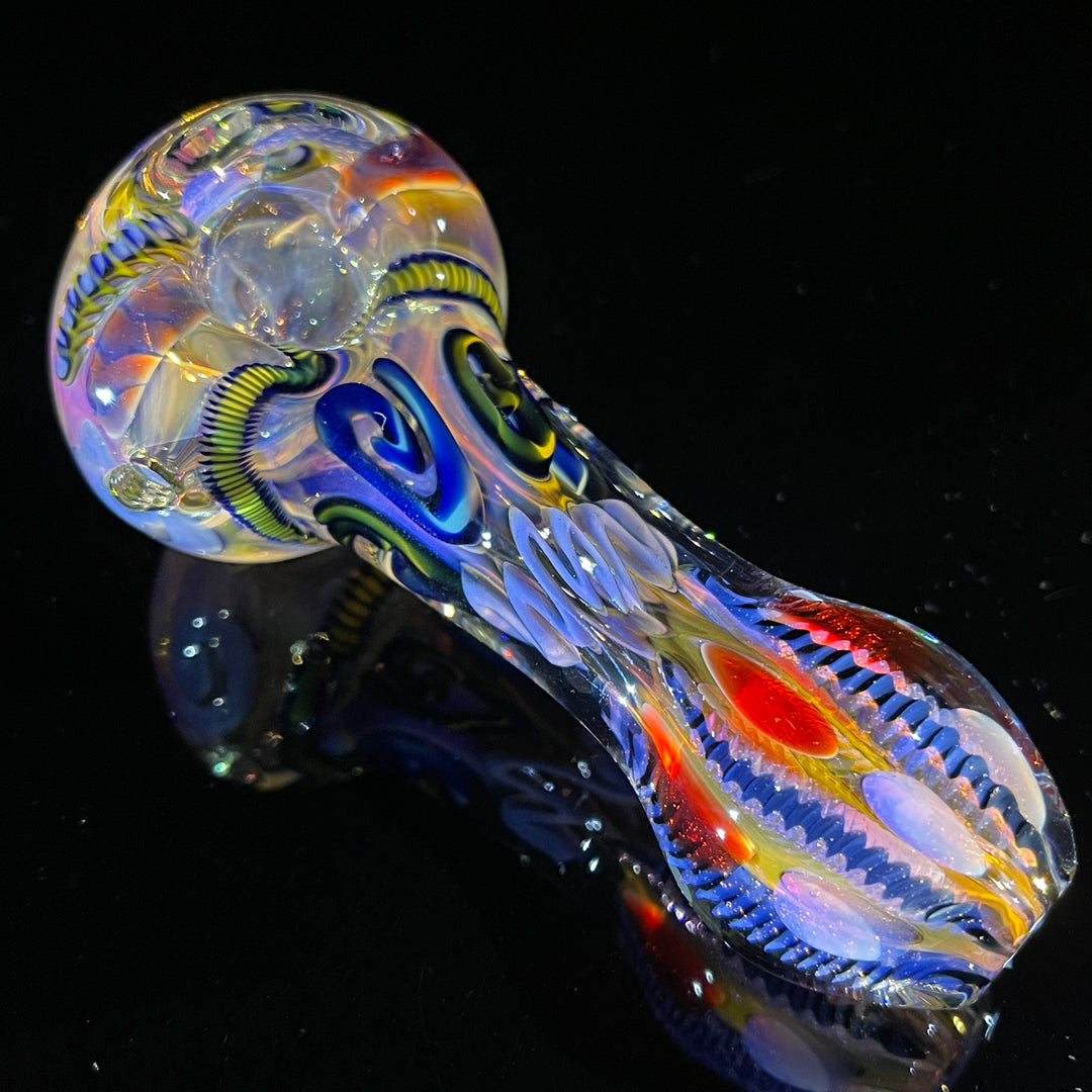 Super Chunky Inside Out Spoon Glass Pipe Tiny Mike   