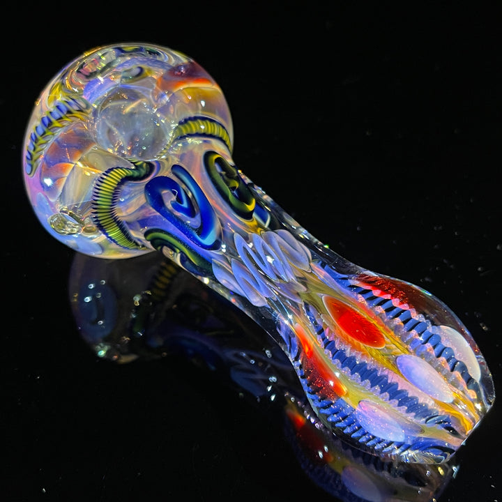 Super Chunky Inside Out Spoon Glass Pipe Tiny Mike   